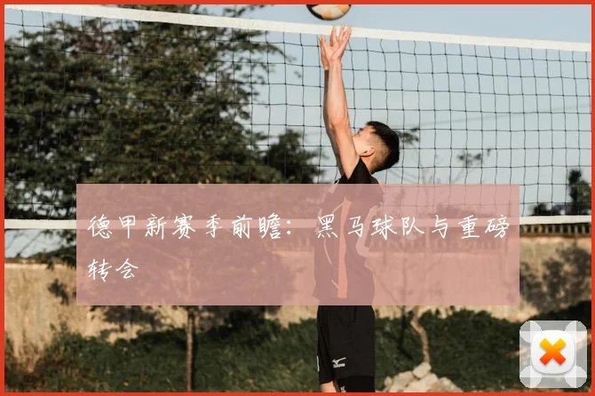 德甲新赛季前瞻:黑马球队与重磅转会
